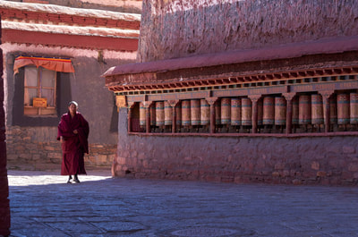 Kloster Sakya Monastery - Photo Willy Jost. www.willyjost.ch