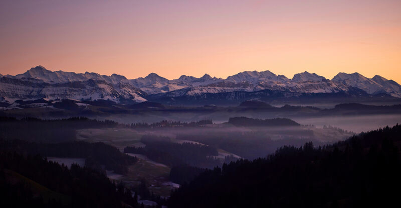 Berner Alpen Lüderen - Bild Willy Jost